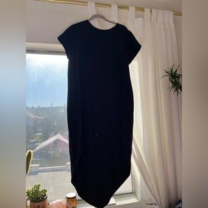 Universal Standard Geneva Crew Neck Short Sleeve Dress SMALL